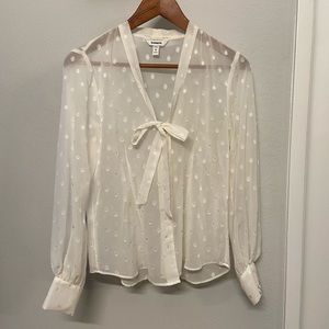 Express Bow Tie Button Up